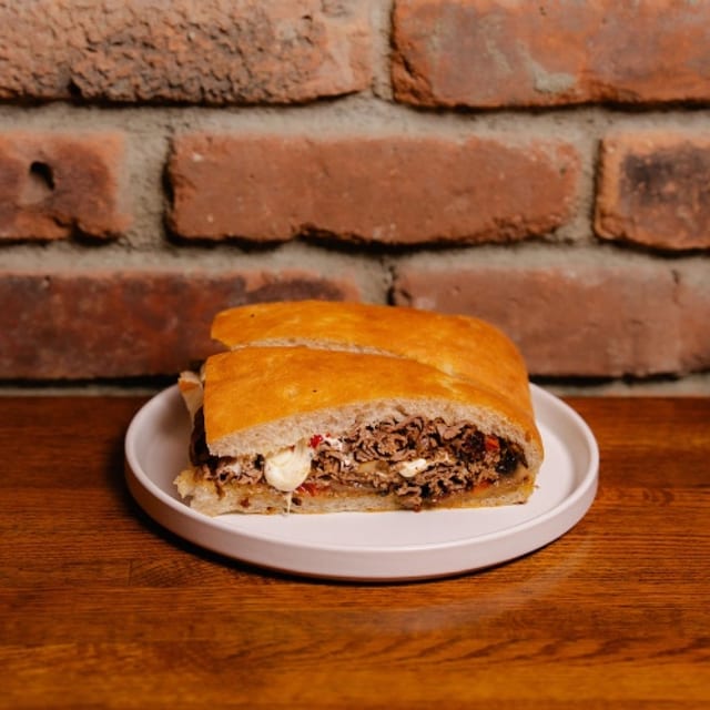 Hot Roast Beef Sandwich.