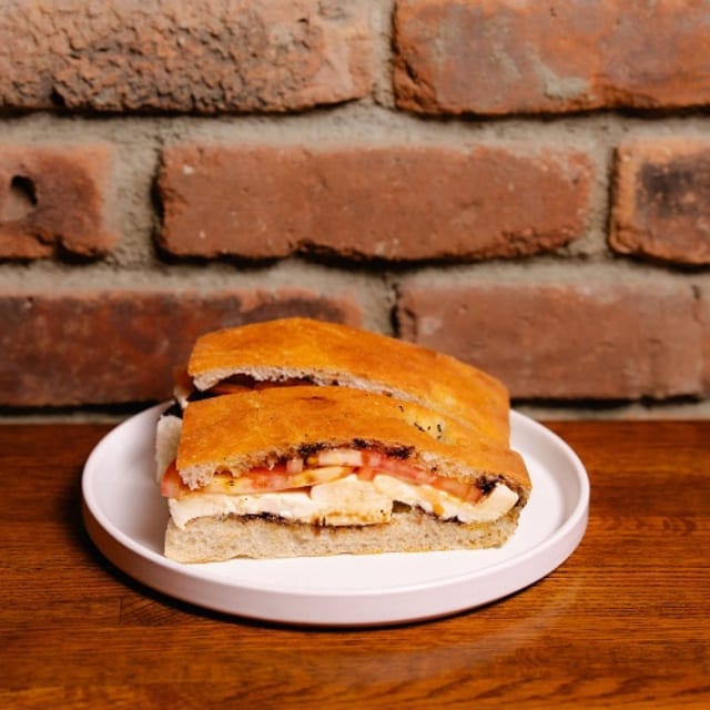 Tomato & Mozzarella Sandwich.