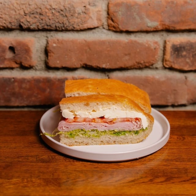 Black Forest Ham Sandwich.