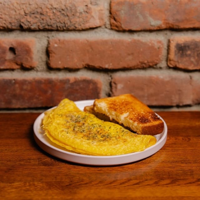 Ricotta Omelette.