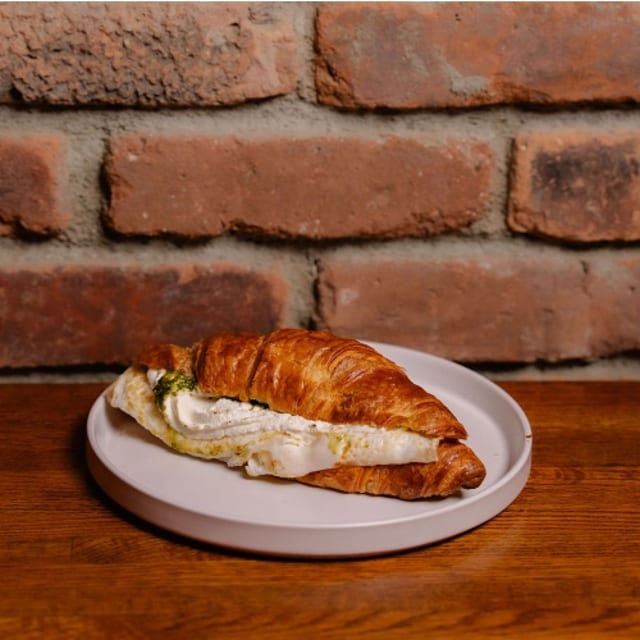 The Italian Egg Sandwich.