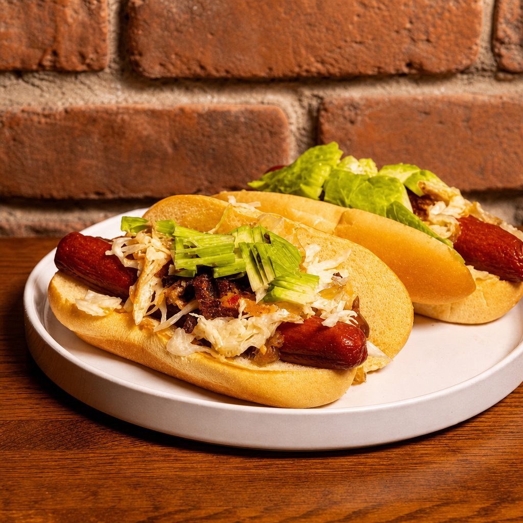 Cake Chef Hotdogs.
