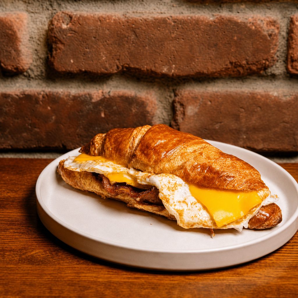 Bacon Egg & Cheese Sandwich.