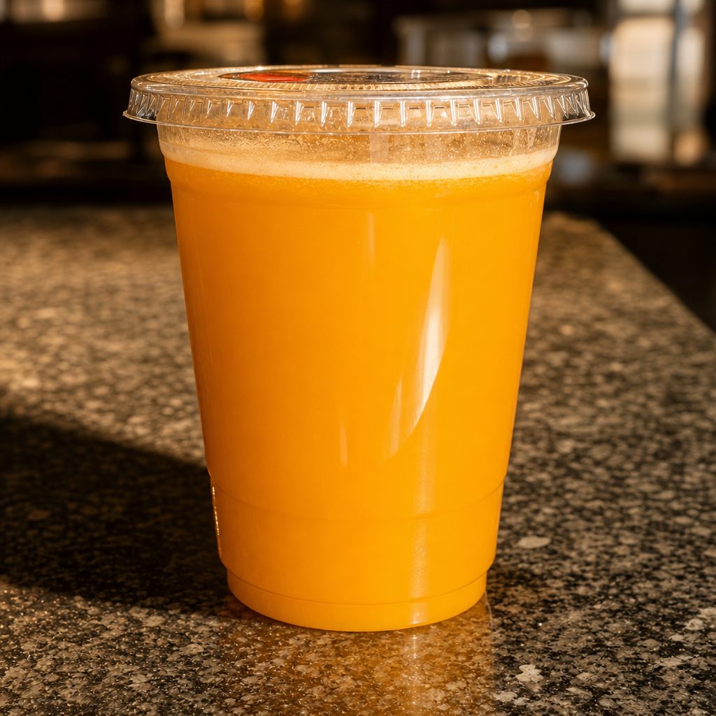 Apple Carrot Celery Juice.