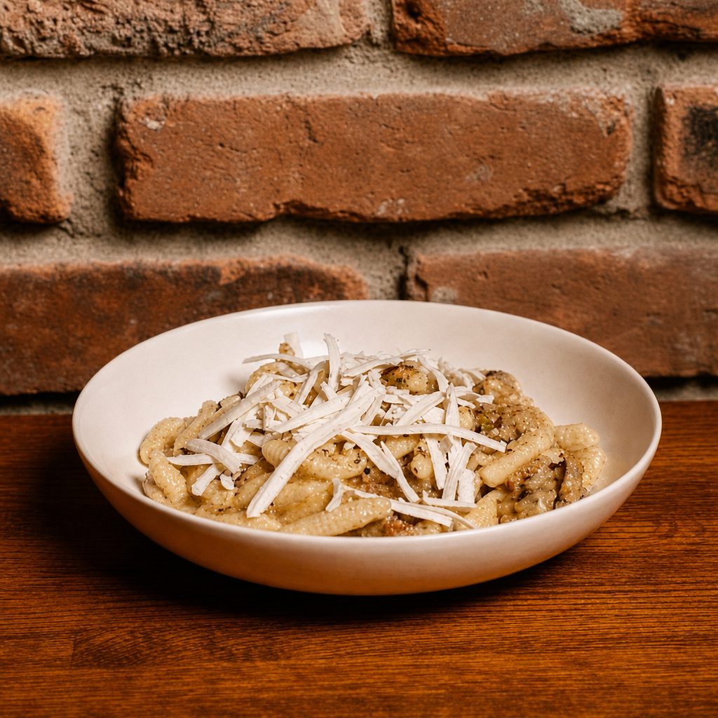 Cavatelli and Sausage.