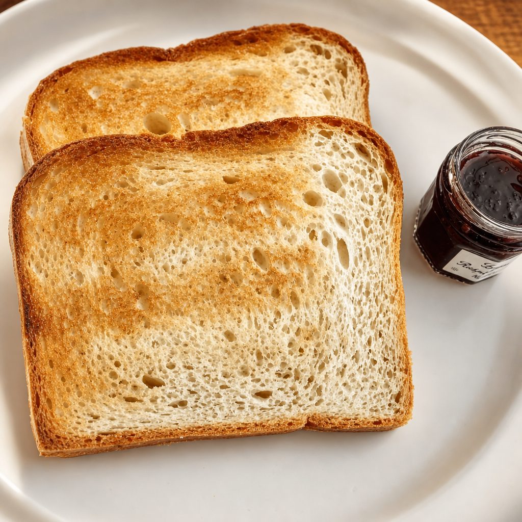 Brioche Toast with Jam.