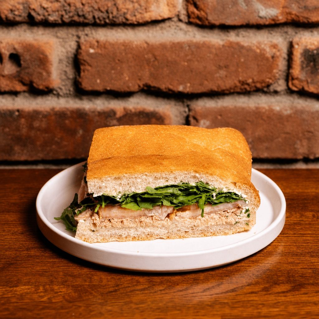 Imported Tuna Sandwich.