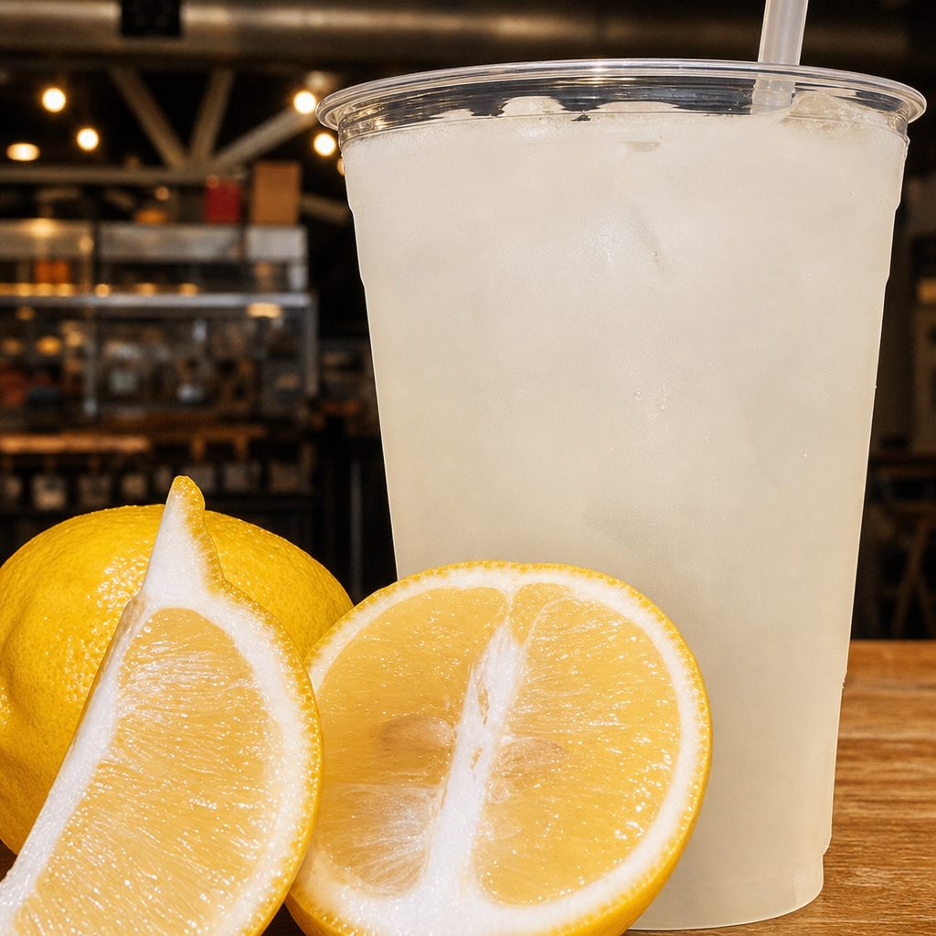 Fresh Lemonade Juice.