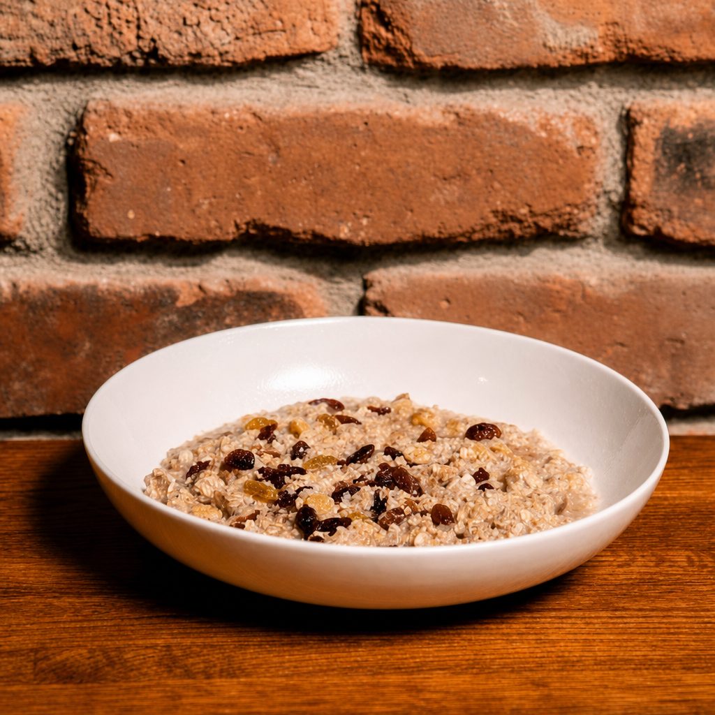 Hot Oatmeal.