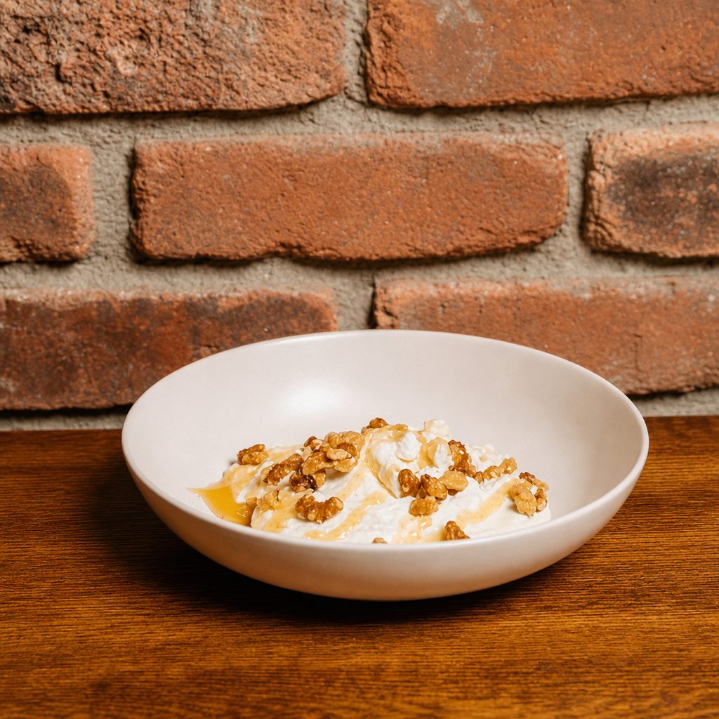 Yogurt with Walnuts & Honey.
