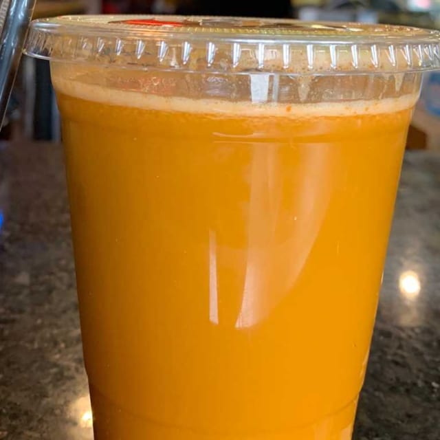Apple Carrot Celery Juice.
