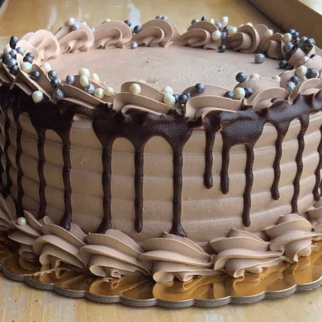 Chocolate Mousse Cake.