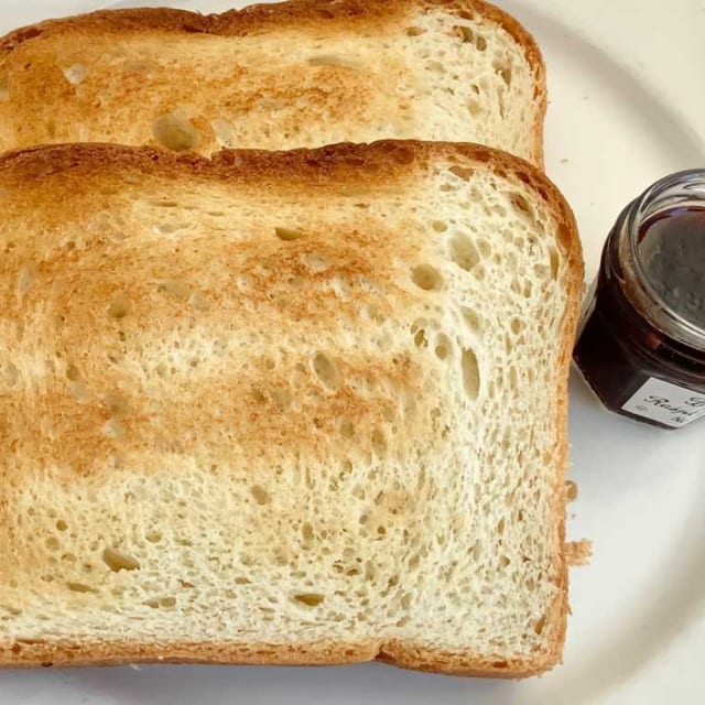 Brioche Toast with Jam.