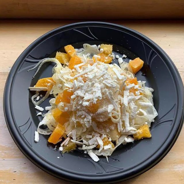 Orange and Fennel Salad.